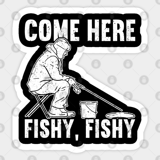Ice Fishing Ice Fishing Sticker TeePublic